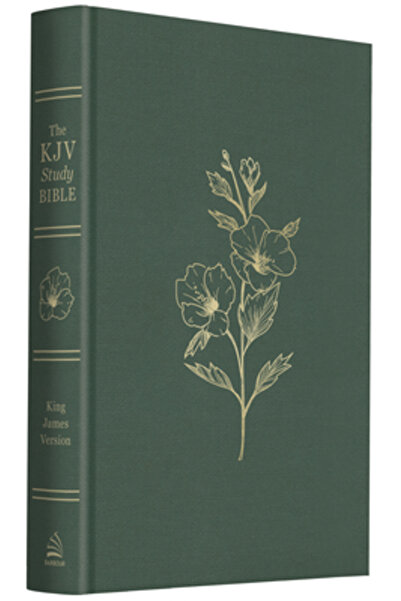 Barbour Publ Inc Biblia de studiu KJV [Sage Bouquet]