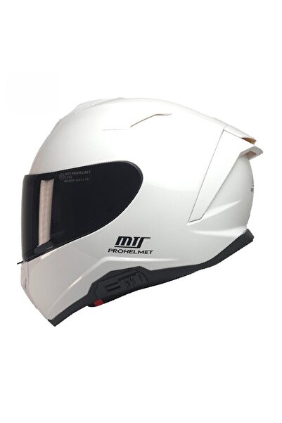 MTS X-340 FULL FACE GÜNEŞ VİZÖRLÜ KASK (BEYAZ)