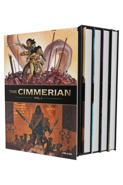 Ablaze Media Setul de cutii Cimmerian Volumele 1-4