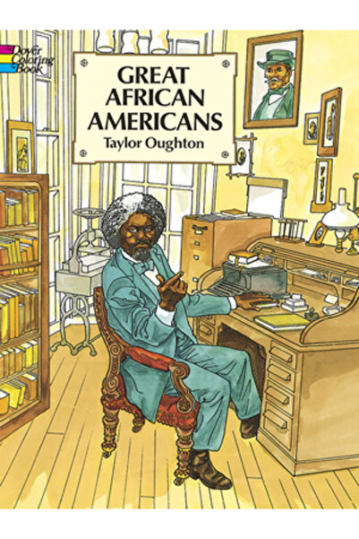 Dover Publications Carte de colorat pentru afro-americani
