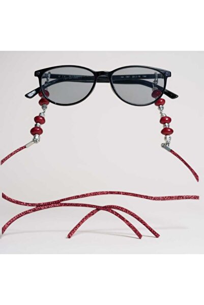 bonjorno aksesuar Glasses String Beaded Satin String