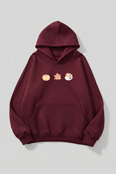 uyguntarz Unisex-Hoodie-Sweatshirt mit weicher Textur und Aufdruck „Pumpkin S...