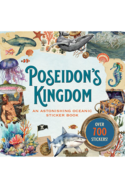 Peter Pauper Carte de stickere Regatul lui Poseidon (peste 750 de stickere!)