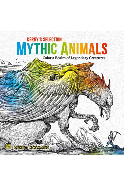 plume Animale mitice: Colorează un tărâm de creaturi legendare