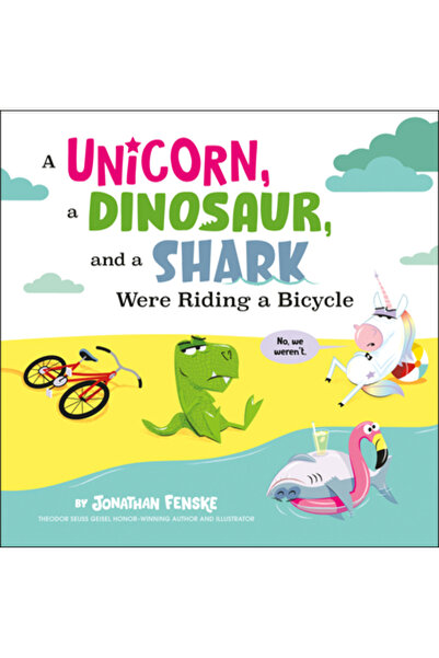 Penguin Workshop Un unicorn, un dinozaur și un rechin mergeau pe bicicletă