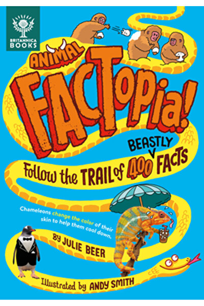 Britannica Books Factopia Animală!: Urmărește Urma a 400 de Fapte Băiețești