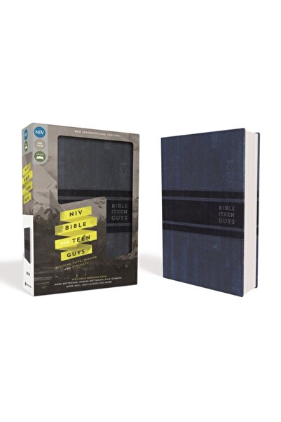 Zondervan Pub House Biblia NIV pentru adolescenți, imitație de piele, albastr...