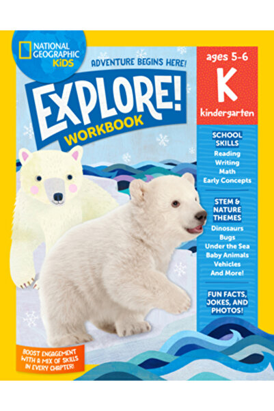 Natl Geographic Soc Caiet de lucru National Geographic Kids Explore! pentru g...