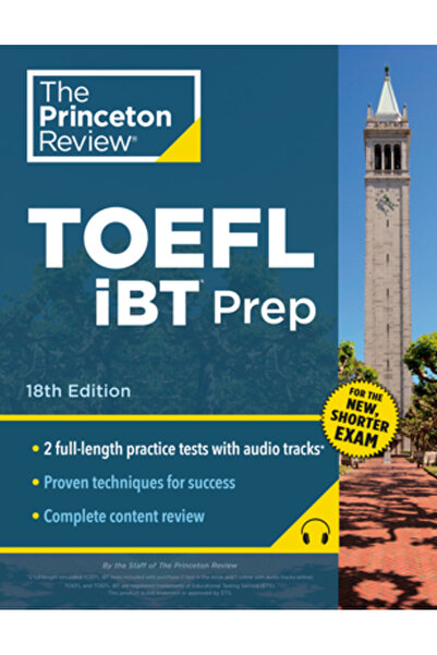 Princeton Review TOEFL IBT Prep with Audio/Listening Tracks, 18th Edition: 2 ...