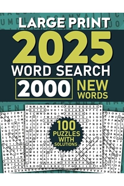 INDEPENDENT CAT Căutare de cuvinte 2025 pentru adulți, cu caractere mari, 200...