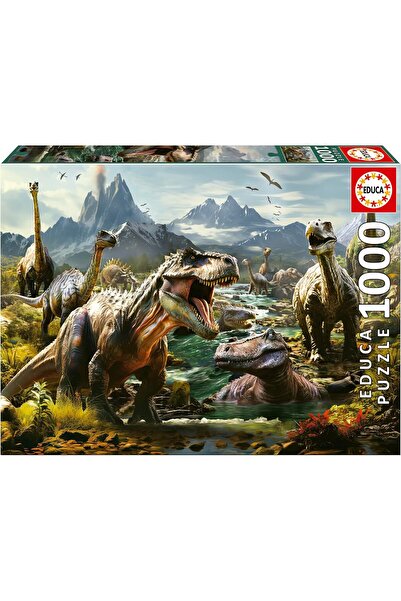 EDUCA أحجية الديناصورات، 1000 قطعة