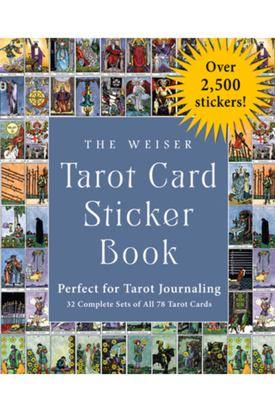 Weiser Books Cartea cu abțibilduri pentru cărți de tarot Weiser: Include pest...