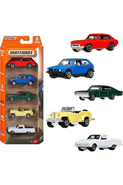 Matchbox 1:64 Scale Cars Set of 5
