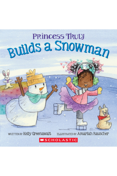 Cartwheel Books Prințesa construiește cu adevărat un om de zăpadă