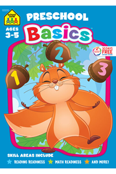 School Zone Noțiuni de bază despre preșcolari P Vârste 3-5 ani