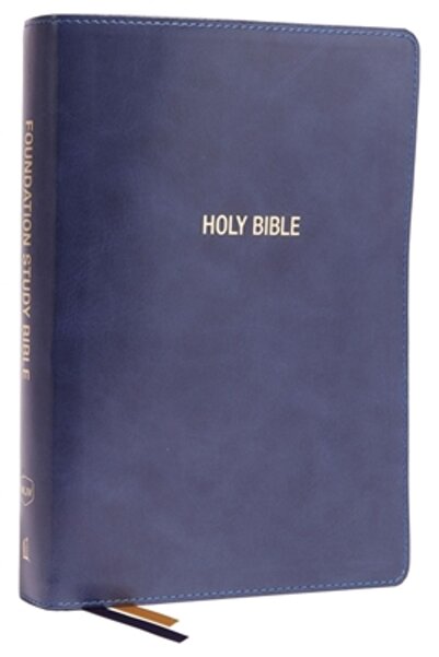 Thomas Nelson Pub Nkjv, Biblia de studiu fundamentală, caractere mari, piele ...