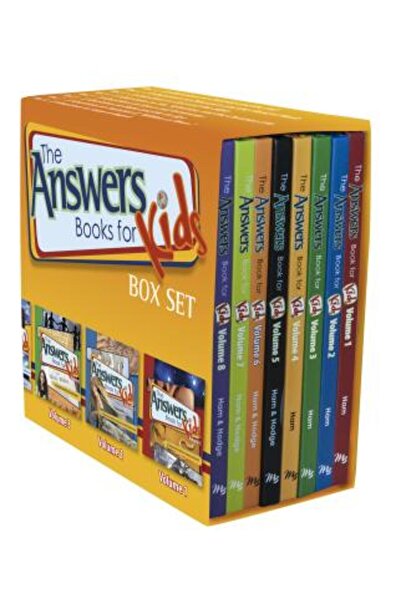 Master Books Inc Set cutie cu răspunsuri pentru copii (Volumul 1-8)