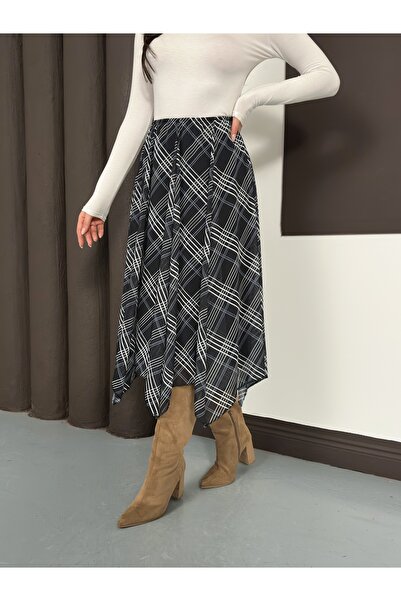 Nazline Women's long chiffon skirt