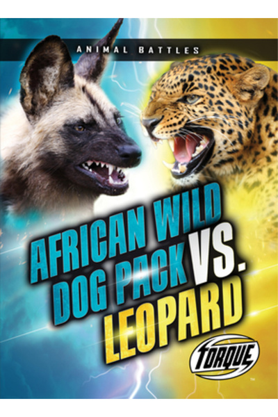 TORQUE Haita de câini sălbatici africani vs. leopard