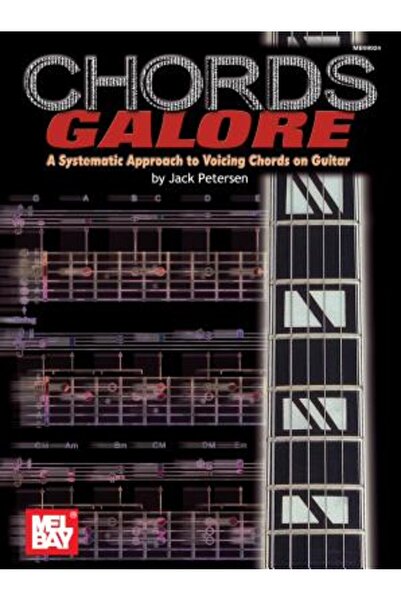 Mel Bay Pubn Inc Chords Galore: O abordare sistematică a voicing-ului acordur...