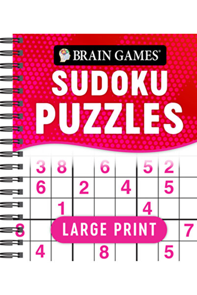 Pubn Intl Jocuri pentru creier - Puzzle Sudoku cu litere mari (Swoosh)