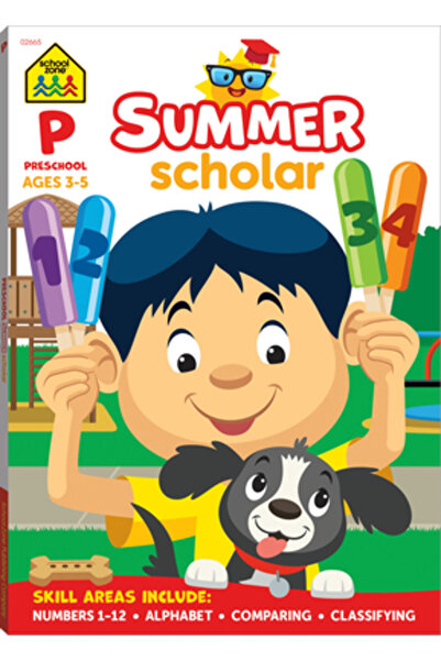 School Zone Caiet de lucru pentru preșcolari de vară