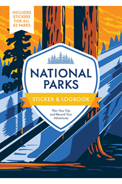Chartwell Books Autocolante și jurnal de bord pentru parcuri naționale: Plani...