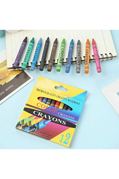 JML1 Wax Crayons 120/Set, 12 Colors, 8 cm Wholesale