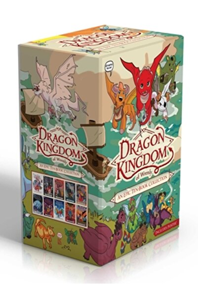 Little Simon Regatul Dragonilor din Wrenly, o colecție epică de zece cărți (i...