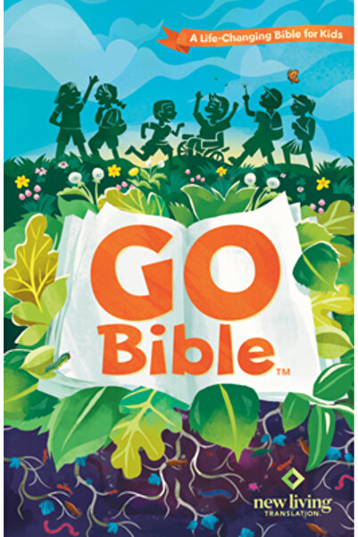 Tyndale Kids Biblia NLT Go pentru copii (copertă cartonată): O Biblie care sc...