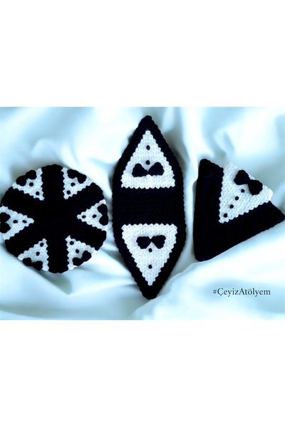 Store El Örgüsü Damat 3’lü Çeyizlik Set