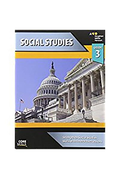 Steck Vaughn C0 Steck-Vaughn - Competențe de bază - Științe sociale: Caiet de...