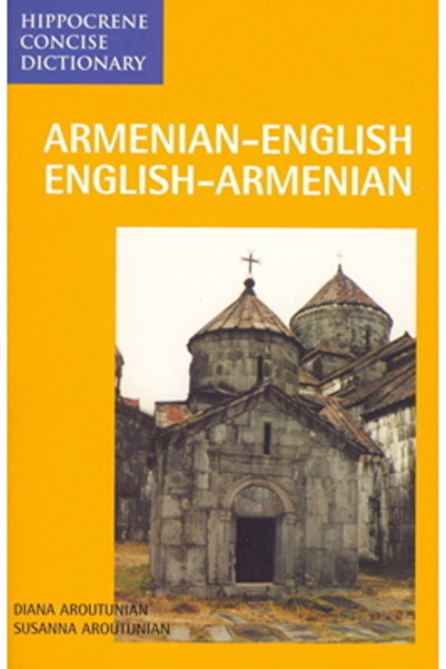 HIPPOCRENE BOOKS Dicționar concis armean/englez-englez/armean
