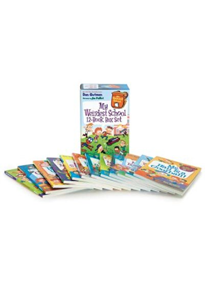 HarperCollins Publishers Set de 12 cărți „Cea mai ciudată școală a mea”: Cărț...