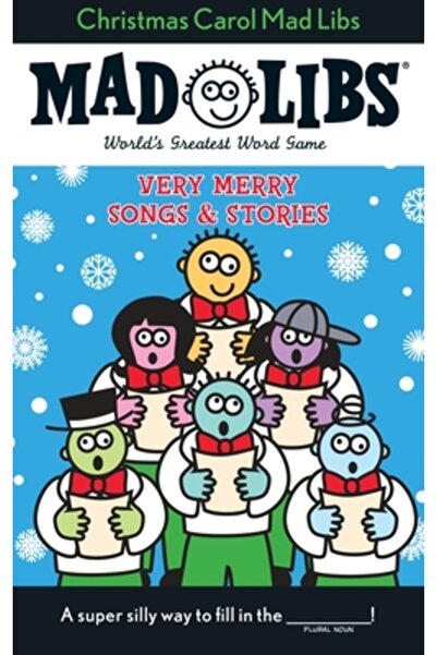 Price Stern Sloan Colind de Crăciun Mad Libs: Cântece și povești foarte vesele