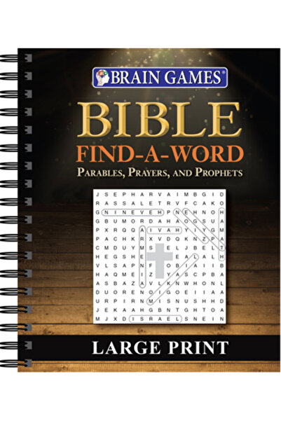 Pubn Intl Jocuri pentru creier Biblia cu caractere mari Găsește un cuvânt