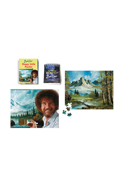 Running Pr Book Publ Bob Ross: Mici puzzle-uri vesele