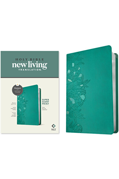 Tyndale House Publ Biblia NLT cu imprimeu supergigant, ediție cu filament (li...