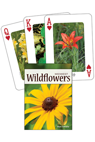 Univ Of California Pr Cărți de joc Wildflowers of the Midwest