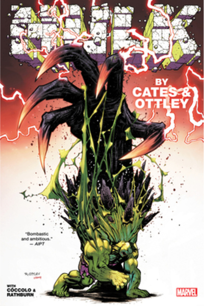 Marvel Comics Group Hulk de Cates & Ottley Omnibus Copertă Ryan Ottley Titan