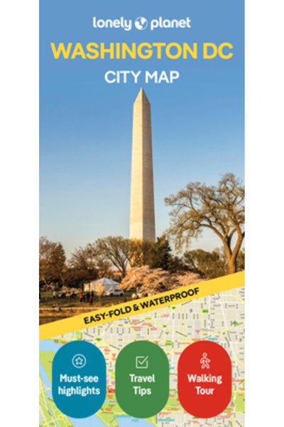 Lonely Planet Pub Harta orașului Washington DC, Lonely Planet