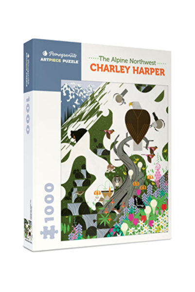 Prentice Hall Charley Harper: Puzzle cu 1.000 de piese din nord-vestul alpin