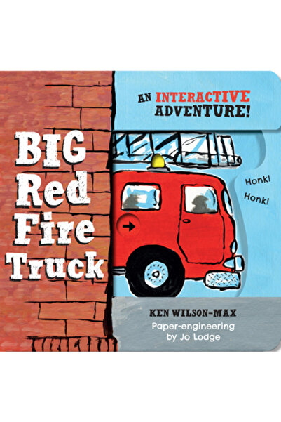 Boxer Books Mașină de pompieri mare și roșie