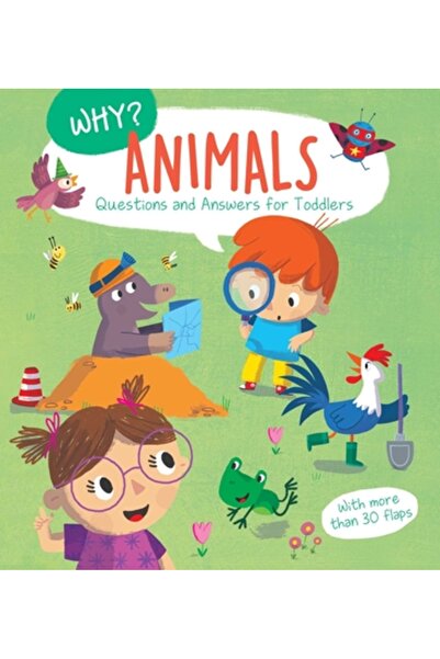 Little Genius Books De ce? Întrebări și răspunsuri pentru copii mici - Animale