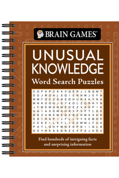 Pubn Intl Jocuri Creiere - Puzzle-uri de Căutare de Cuvinte cu Cunoștințe Neo...