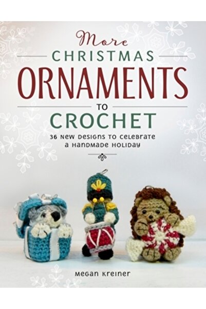 Cedar Lane Pr Mai multe ornamente de Crăciun de croșetat: 36 de modele noi pe...