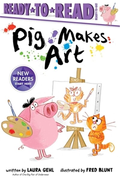 Simon Spotlight Pig Makes Art: Gata de citit, gata de plecare!
