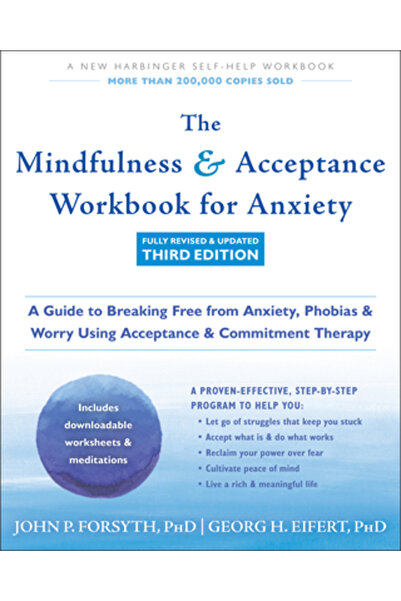 New Harbinger Pubn Caietul de lucru Mindfulness și Acceptare pentru Anxietate...