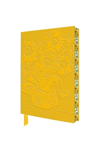 Flame Tree Pub Vincent Van Gogh: Caiet de artă artizanală cu floarea-soarelui...