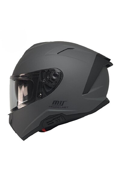 MTS X-340 FULL FACE GÜNEŞ VİZÖRLÜ KASK (MAT GREY)
